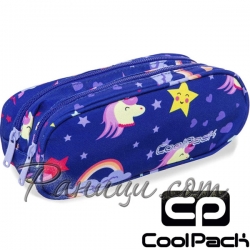 Cool Pack Clever Несесер с два ципа Unicorns A65208
